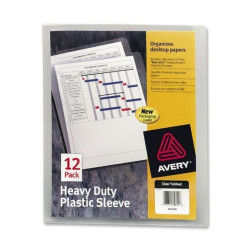Avery Dennison AVE72611 Plastic Sleeve