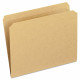 Pendaflex Two-Ply Dark Kraft File Folders Straight Cut Top Tab Letter Brown