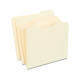 tions Manila File Folders with Reinforced Tabs 3 Tab Letter