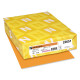 Neenah Paper Astrobrights Colored Paper 24lb 8-1/2 x 11 Cosmic Orange 500