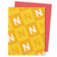 Neenah Paper Astrobrights Colored Card Stock 65 lb. 8-1/2 x 11 Rocket Red 250