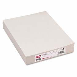 Pacon Newsprint White Blank Ruled 12" x 9" 500 Sheets/Pk P3407