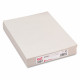 Pacon Newsprint White Blank Ruled 12" x 9" 500 Sheets/Pk P3407