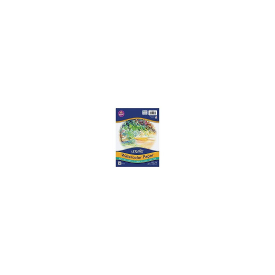 UCreate 140 lb. Watercolor Paper 9" x 12" White 50 Sheets (PAC4943) P4943