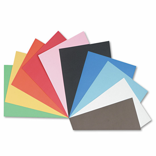 Pacon Tru-Ray Construction Paper Assorted Colors 18" x 24" 50 Sheets/Pack