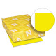 Neenah Paper Astrobrights Colored Paper 24lb 8-1/2 x 11 Solar Yellow 500