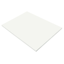 Prang Construction Paper 18" x 24" White 50 Sheets/Pack (P9217) P9217-0001