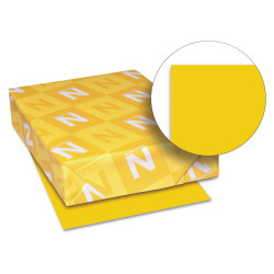 Neenah Paper Astrobrights Colored Paper 24lb 8-1/2 x 11 Galaxy Gold 500