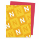 Neenah Paper Astrobrights Colored Card Stock 65 lb. 8-1/2 x 11 Re-Entry Red 250