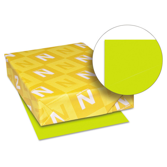 Neenah Paper Astrobrights Colored Paper 24lb 8-1/2 x 11 Terra Green 500