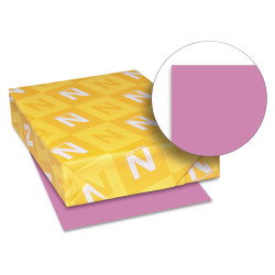 Neenah Paper Astrobrights Colored Paper 24lb 8-1/2 x 11 Outrageous Orchid 500