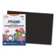 SunWorks 12"W x 18"L Construction Paper Black 50/Pack (6307) P6307-0001