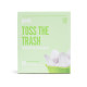 Perk 13 Gallon Kitchen Trash Bag Low Density 0.9 Mil PK56749