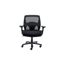Staples Driscott Mesh Big and Tall Chair Black 1680262