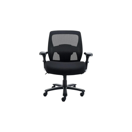Staples Driscott Mesh Big and Tall Chair Black 1680262