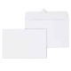 tions Wove Side-Opening EasyClose Booklet Envelopes 6" x 9" White