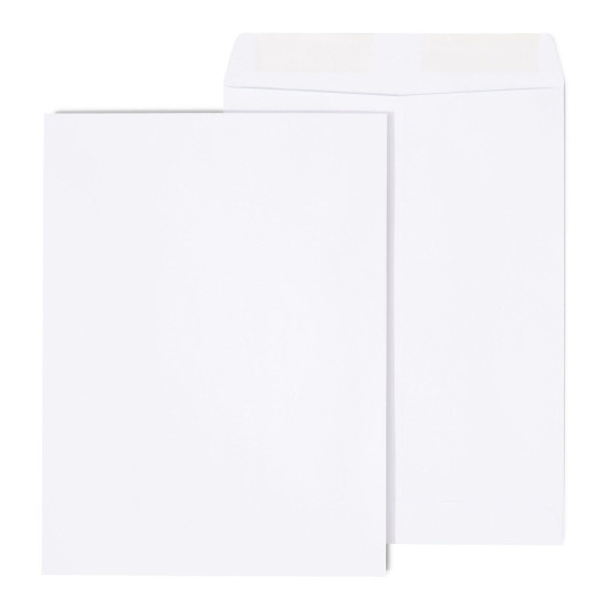 tions Gummed Catalog Envelopes 9"L x 12"H White 250/Box (486949R)