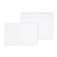 tions Gummed Flap Side-Opening Booklet Envelopes 6" x 9" White