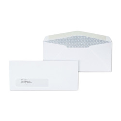 tions Gummed Security Tinted Business Env. 4 1/8" x 9 1/2" White