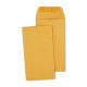 tions Gummed Currency Envelope 5.5" x 3.13" Brown 500/Box