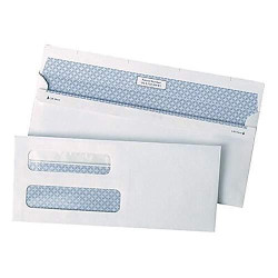 tions Reveal-n-Seal Security Tinted Dbl Window #8 5/8 Envelopes