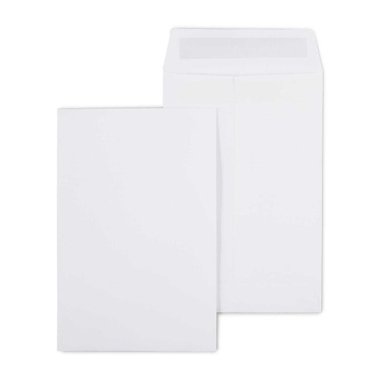 tions Self-Sealing Wove Catalog Envelopes 6" by 9" White 100/BX